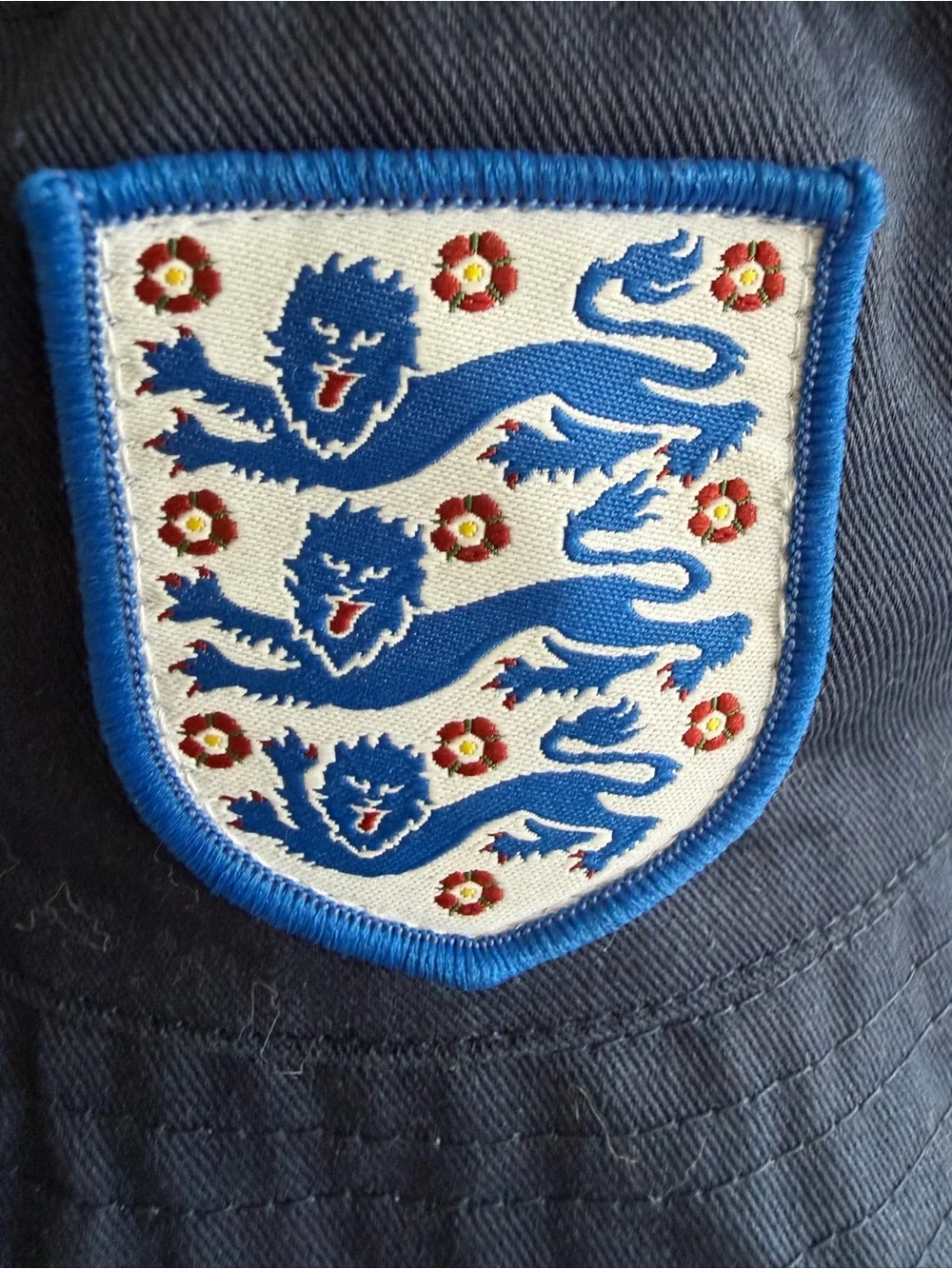 England Football Three Lions Navy Bucket Hat Kids 7-10 Years Soccer FIFA Style